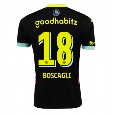 Fotbalové Dres PSV Eindhoven Olivier Boscagli #18 Venkovní 2024-25 Krátký Rukáv Fotbalové Dres PSV Eindhoven Olivier Boscagli #18 Venkovní 2024-25 Krátký Rukáv